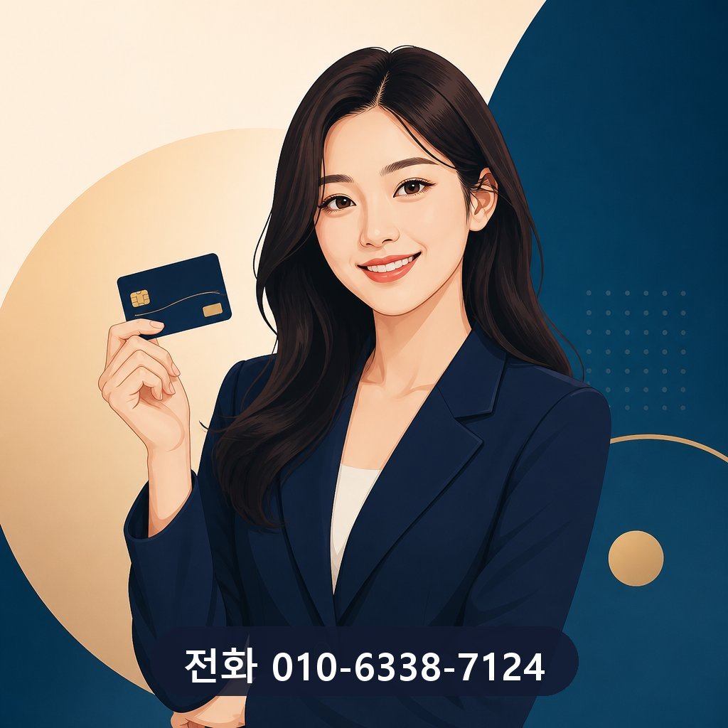 앱카드 카드깡 대표 이미지 · 문의 010-6338-7124